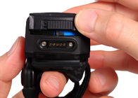 ماسح الباركود الاصبع الصغير 2D CMOS بلوتوث قارئ الباركود مع شاحن البطارية